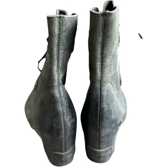 Sorel Joan of Arctic II Wedge Boots Size 9.5 Black Booties Elevated Grunge - Picture 9 of 9
